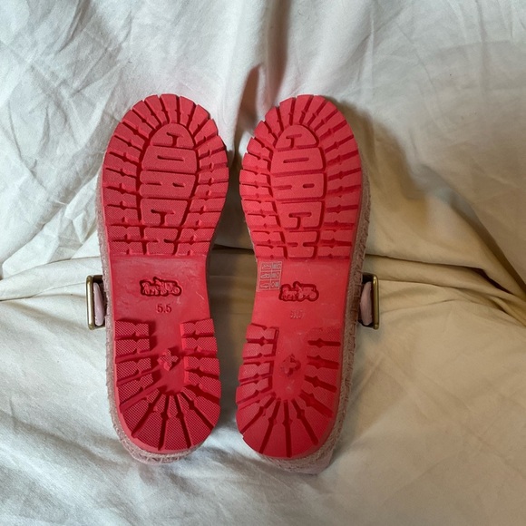 COACH Women's Courtney Mary Jane Signature "C" Espadrille Flats 5.5 - Picture 9 of 11